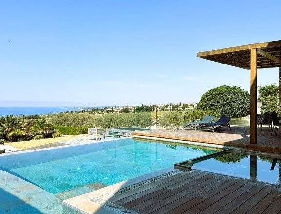 Unique 5-Bedroom Cliff-Edge Villa Bali with Sea Views in Aphrodite Hills